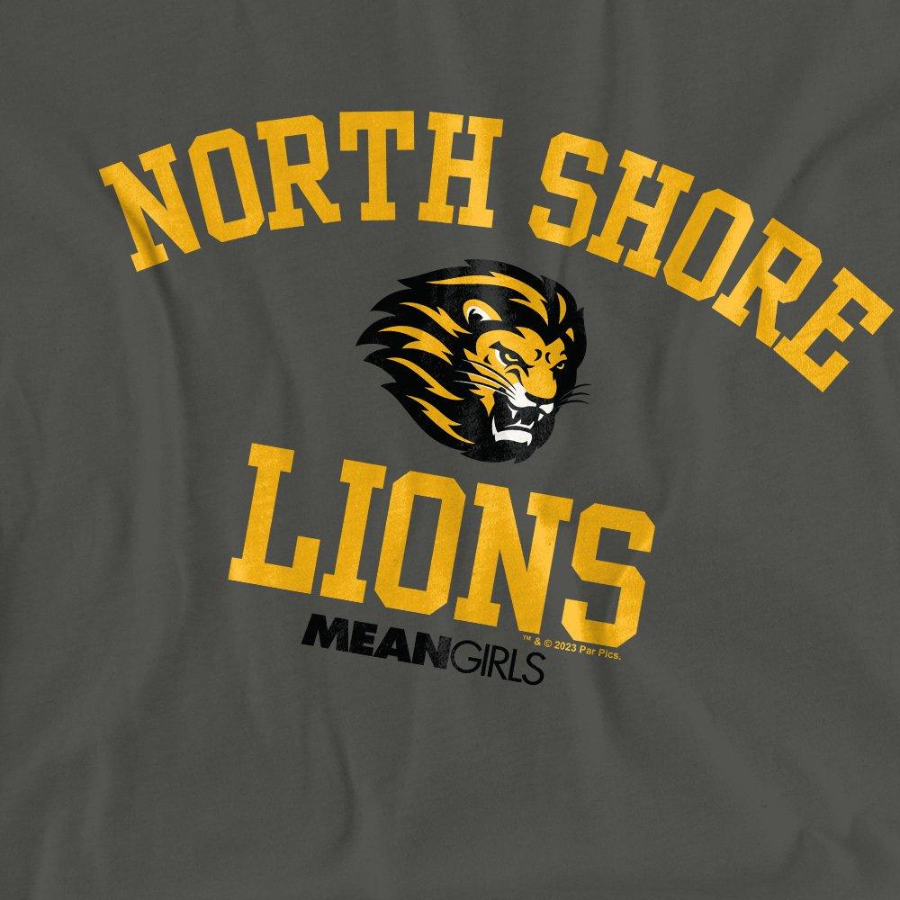 Charcoal - Mean Girls - Mean Girls North Shore Lions T-Shirt Charcoal - 2