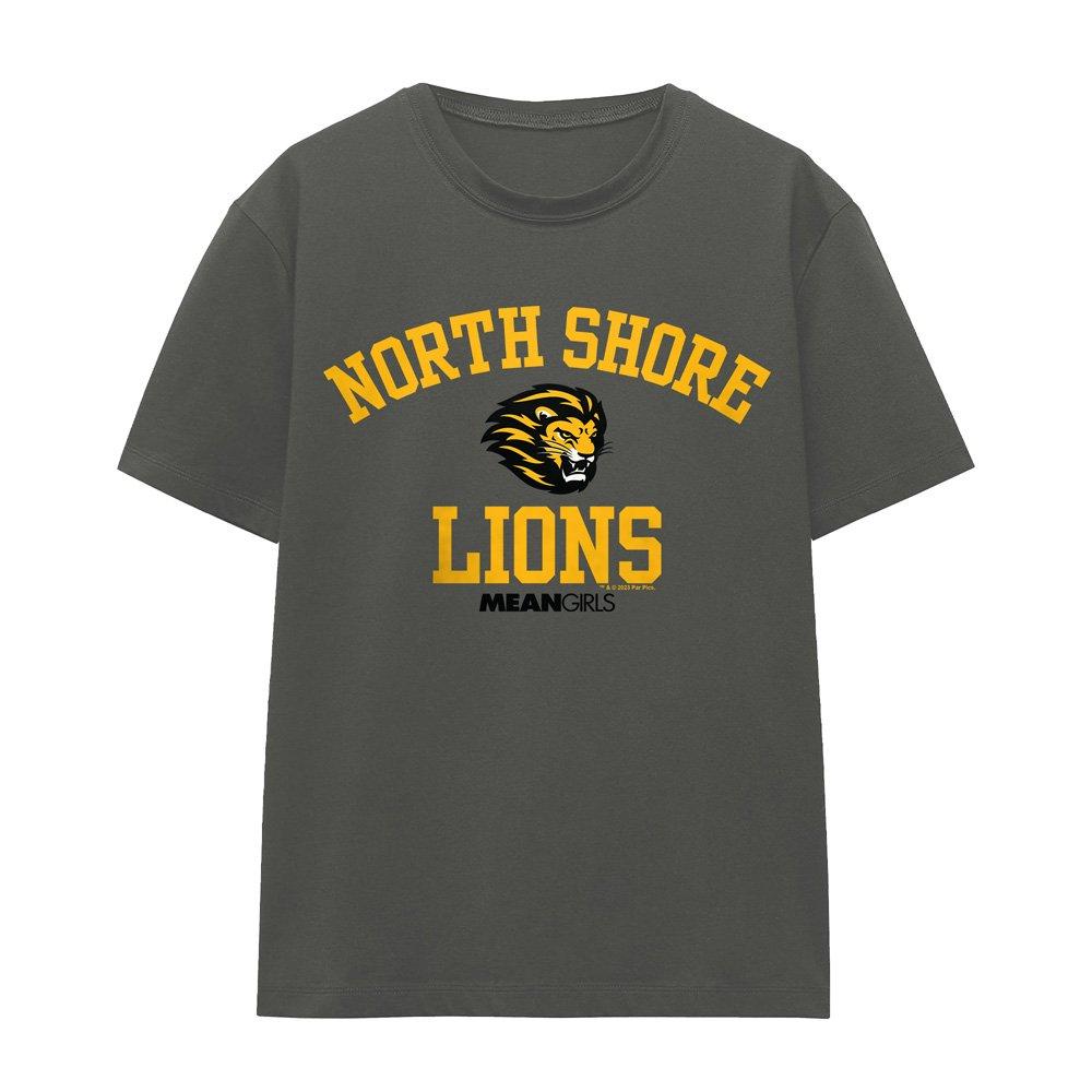 Charcoal - Mean Girls - Mean Girls North Shore Lions T-Shirt Charcoal - 4