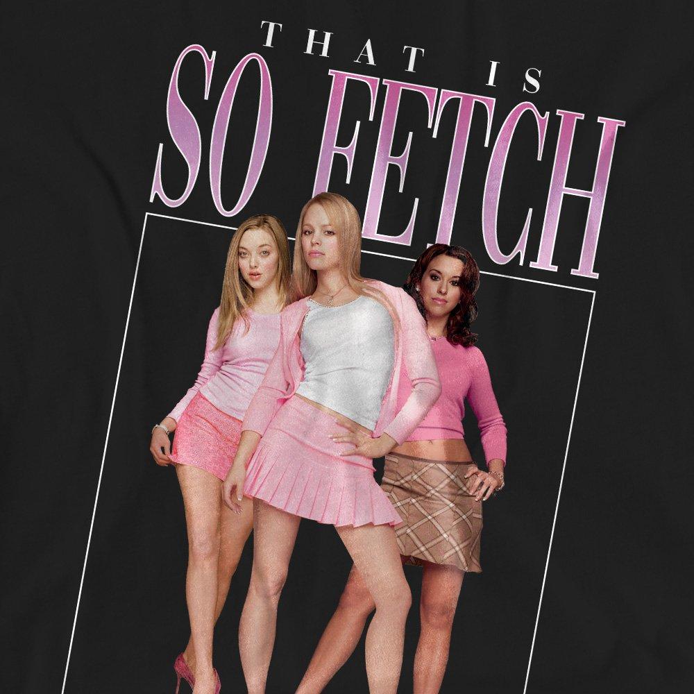 Black - Mean Girls - Mean Girls So Fetch 90S T-Shirt Black - 2