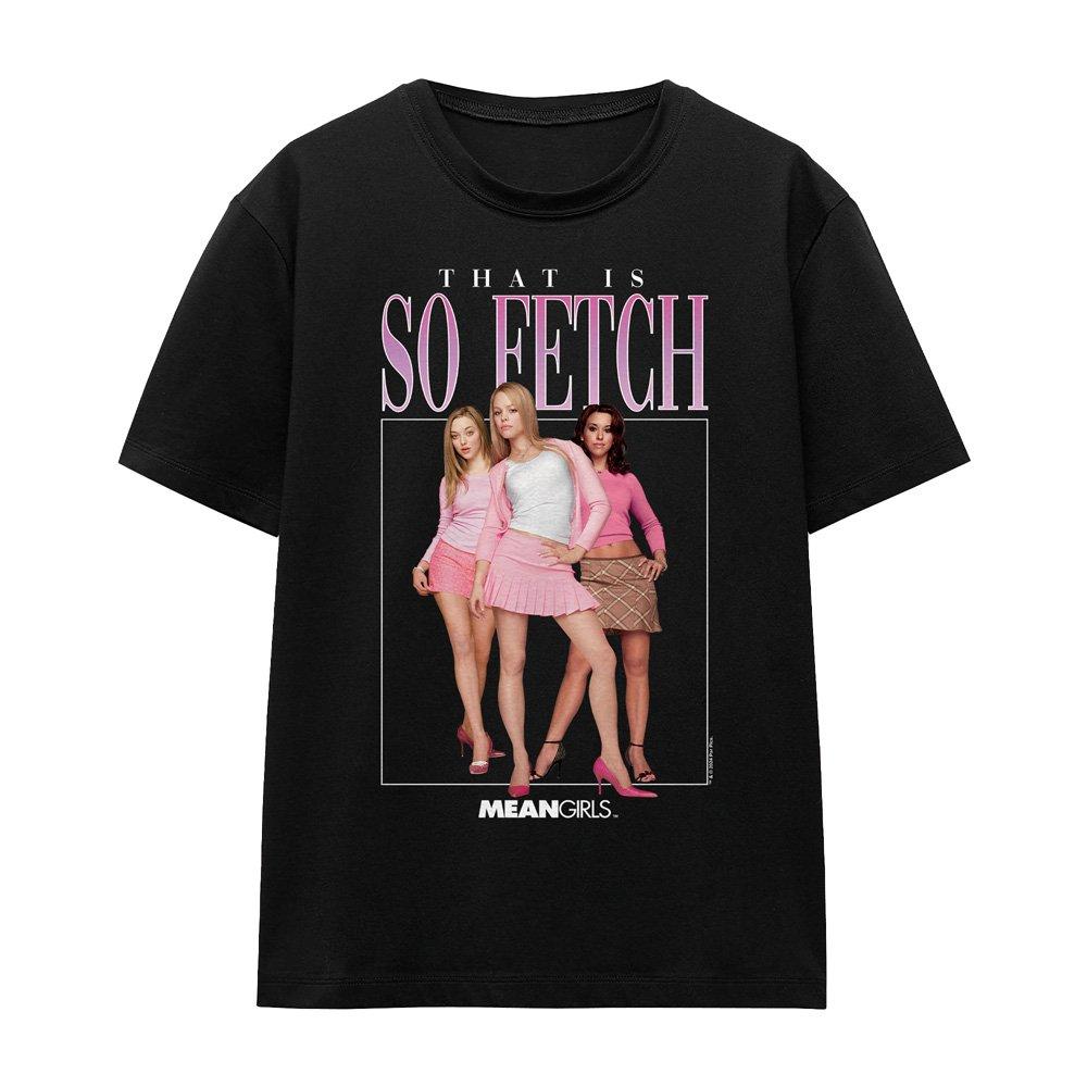 Black - Mean Girls - Mean Girls So Fetch 90S T-Shirt Black - 4