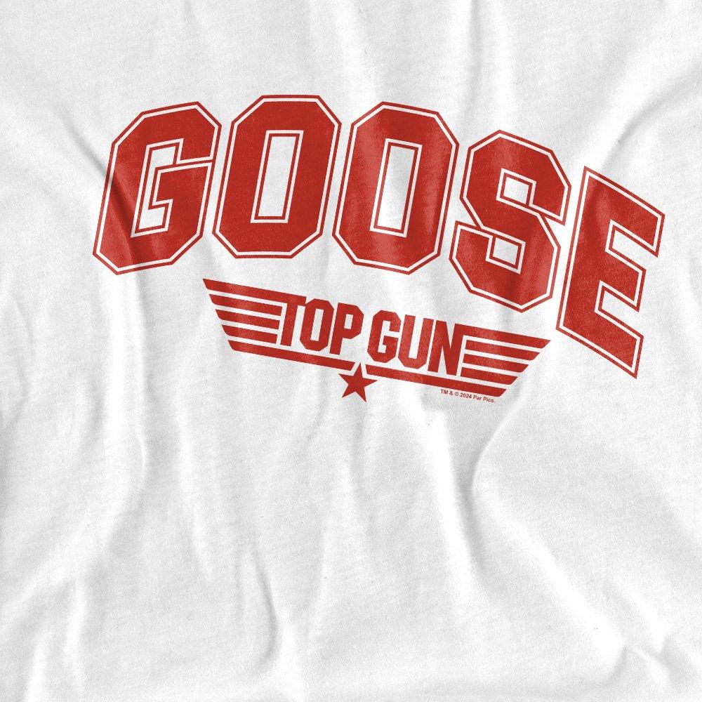 White - Top Gun - Top Gun Goose Varsity T-Shirt White - 2
