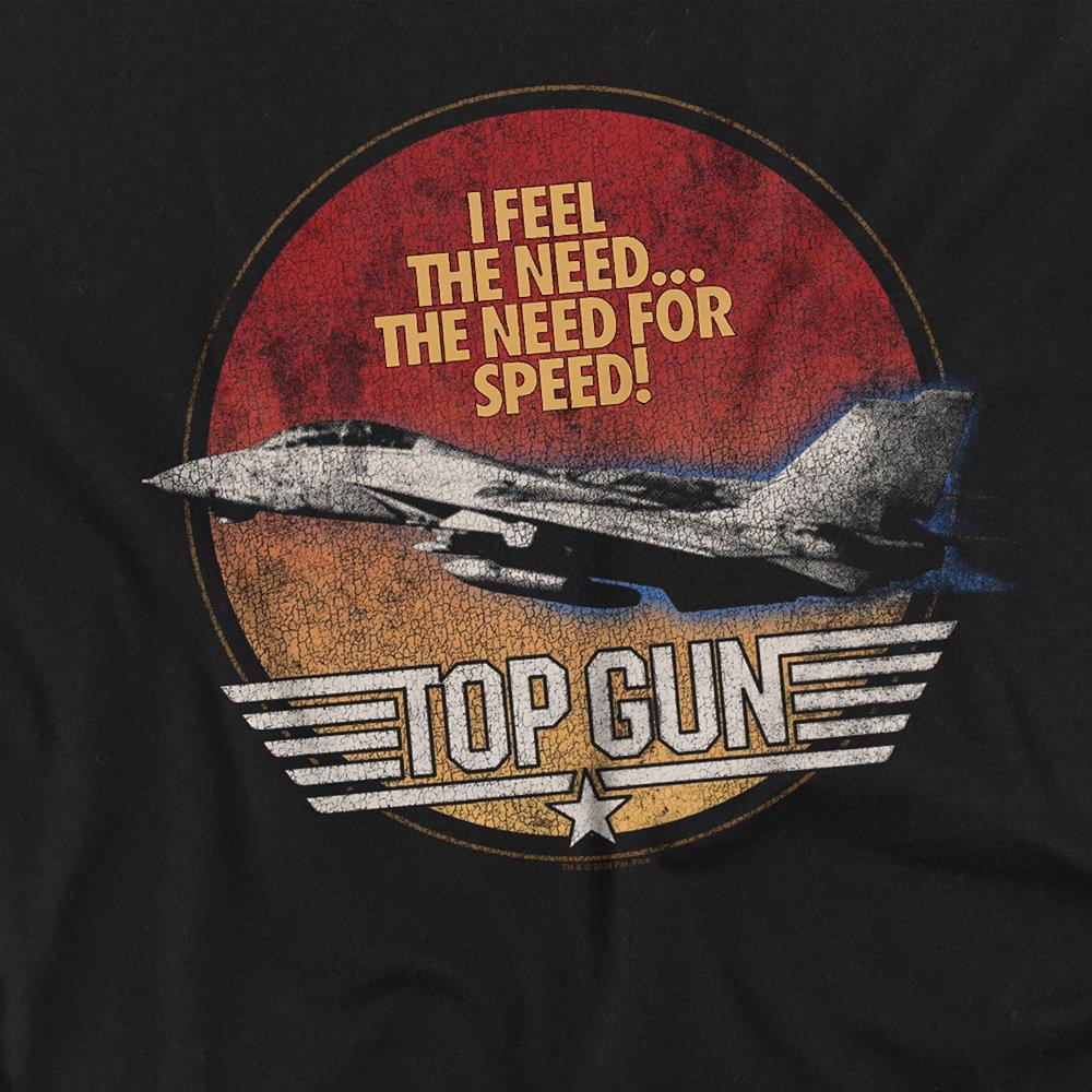Black - Top Gun - Top Gun Fighter Unisex Adult T Shirt Black - 2