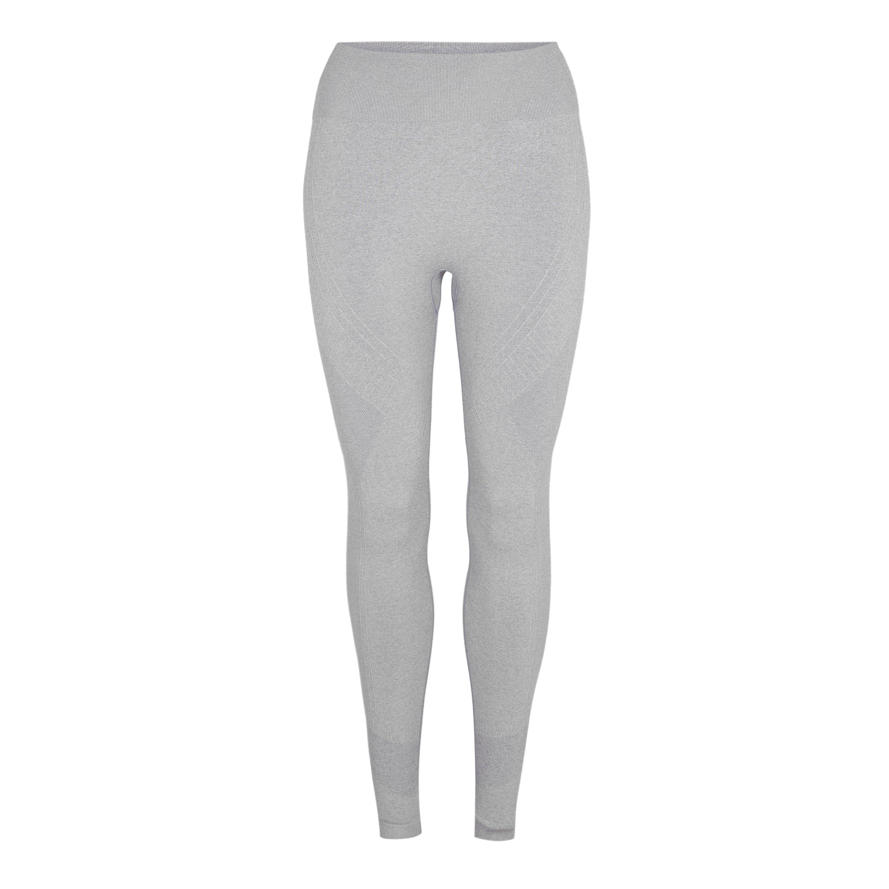 Usa Pro Women's Core High Rise Seamless Tights - Light Grey M - 14 (42)