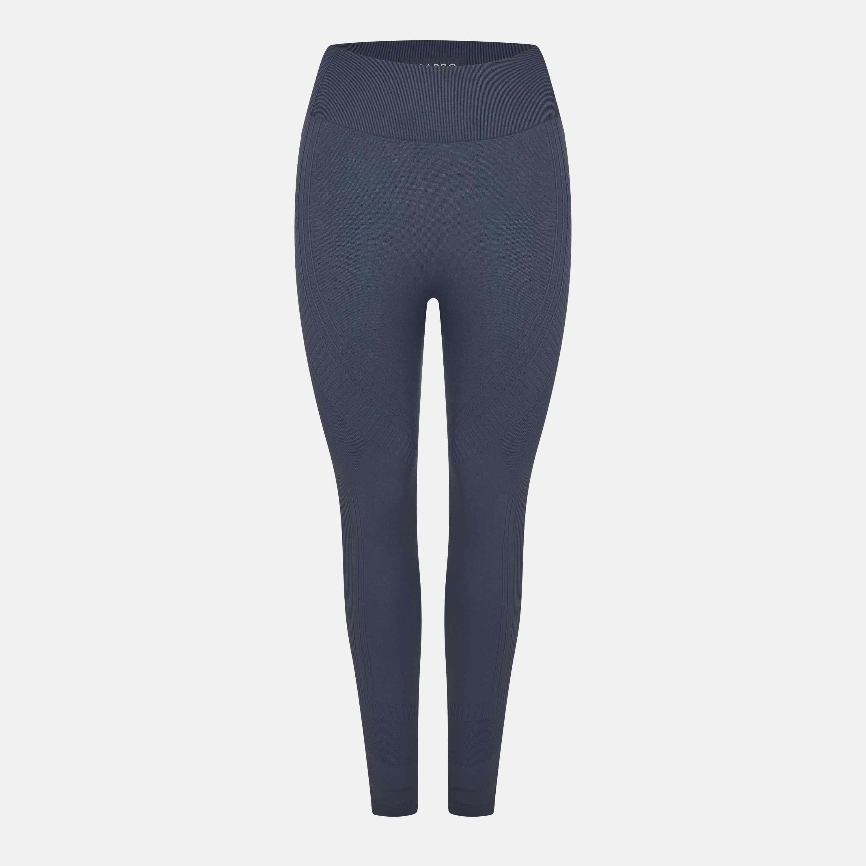 Usa Pro Women's Core High Rise Seamless Tights - Shark Grey - 10 (38)