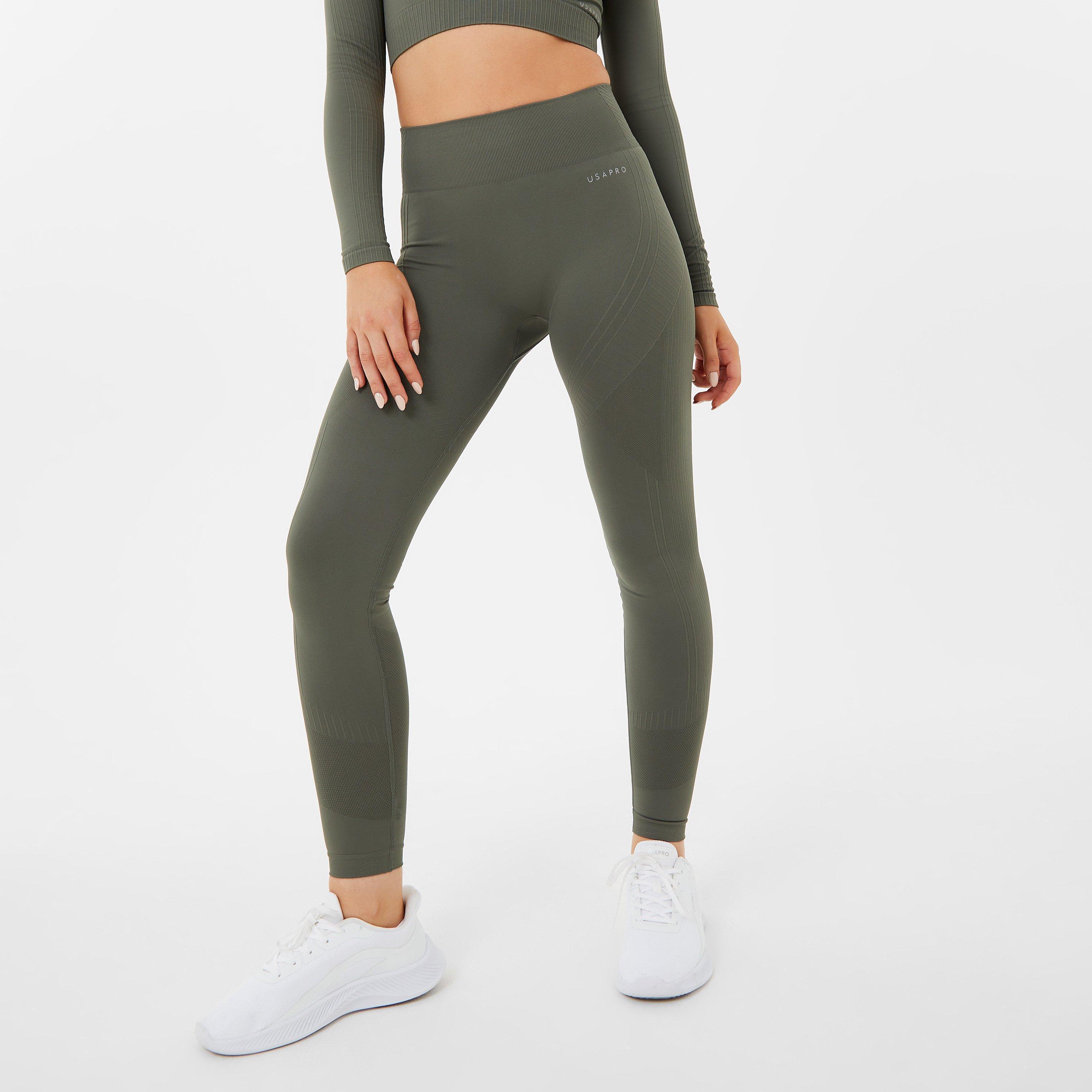 High Rise Seamless Tights Womens