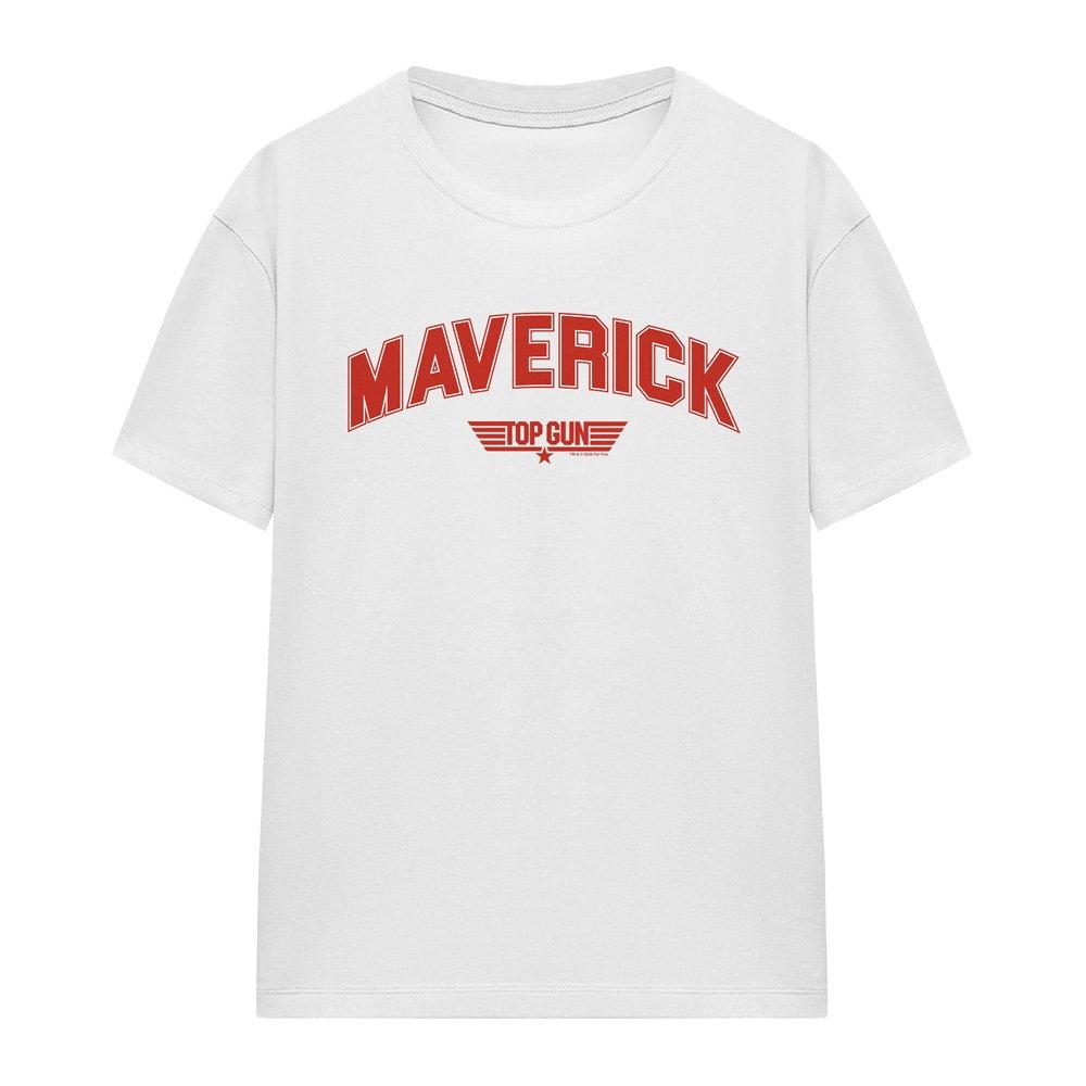 White - Top Gun - Top Gun Maverick Varsity T-Shirt White - 4