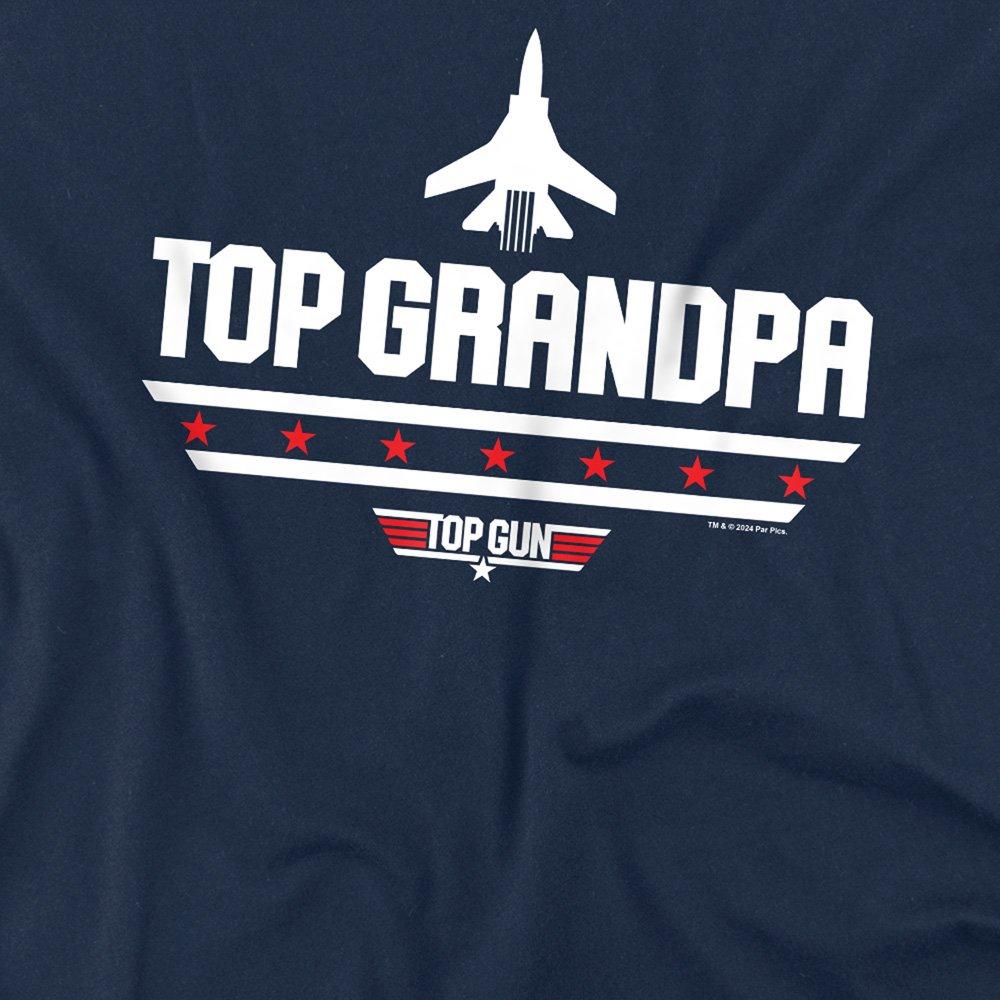 Navy - Top Gun - Top Gun FatherS Day Top Grandpa Unisex Adult T Sh - 2