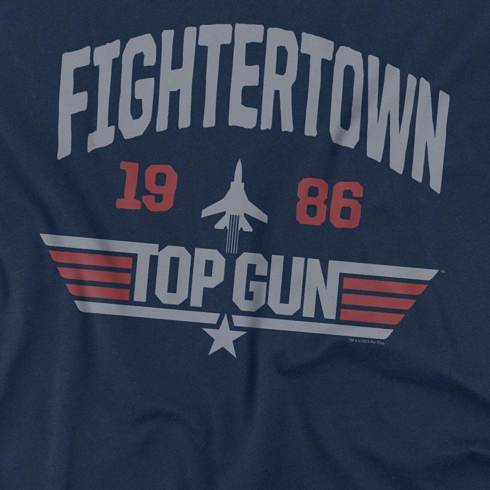 Navy - Top Gun - Top Gun The Fightertown Unisex Adult T Shirt Navy - 2
