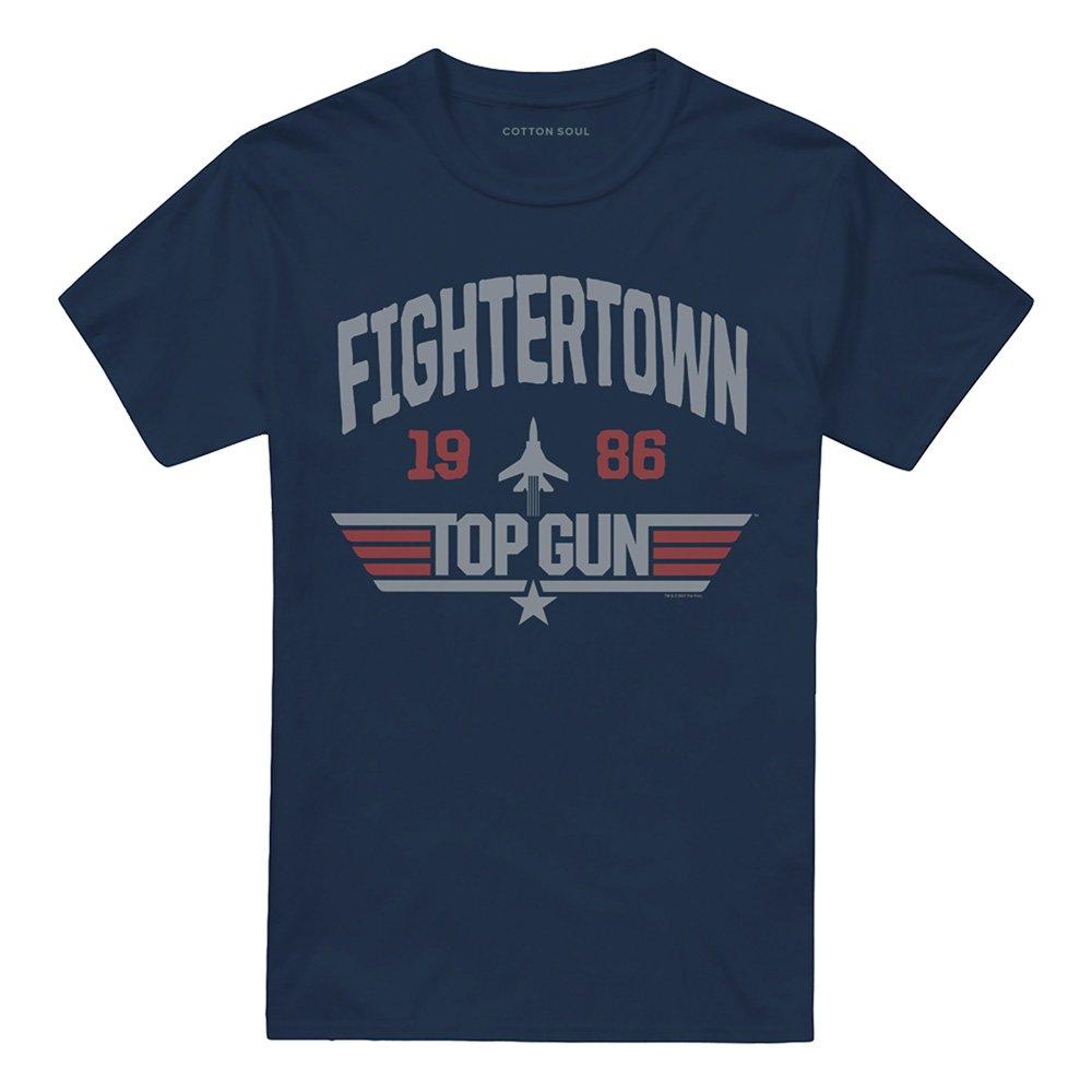 Navy - Top Gun - Top Gun The Fightertown Unisex Adult T Shirt Navy - 4