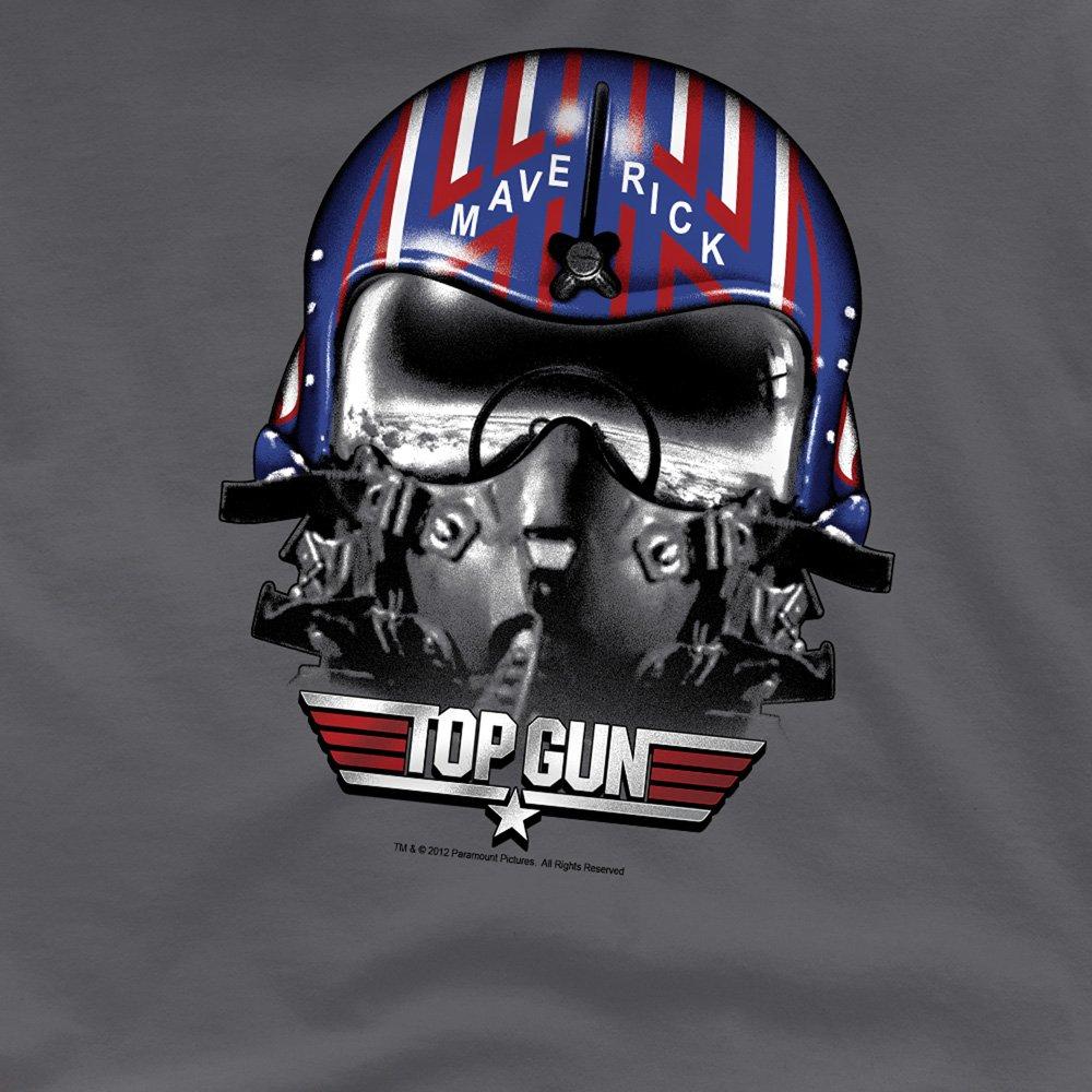 Charcoal - Top Gun - Top Gun Maverick Helmet T-Shirt  Charcoal - 2