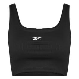 Reebok Workout Ready Rib Bralette Womens Low Impact Sports Bra