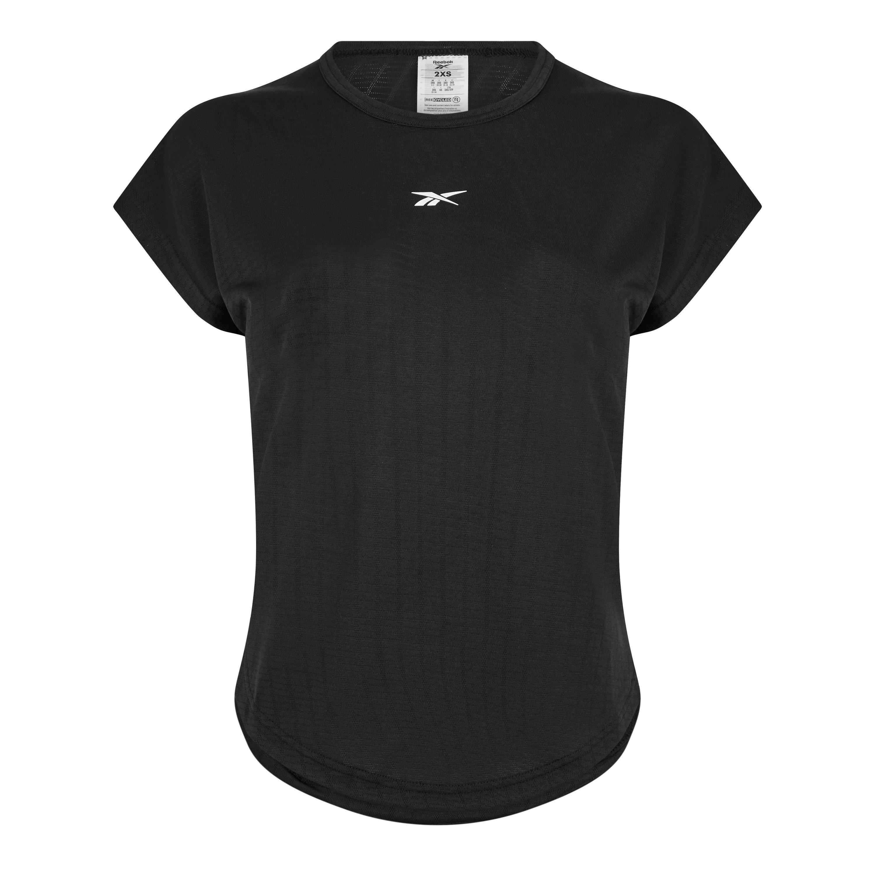 Sort - Reebok - Women's United By Fitness Short-Sleeve Performance Gym Top - 1