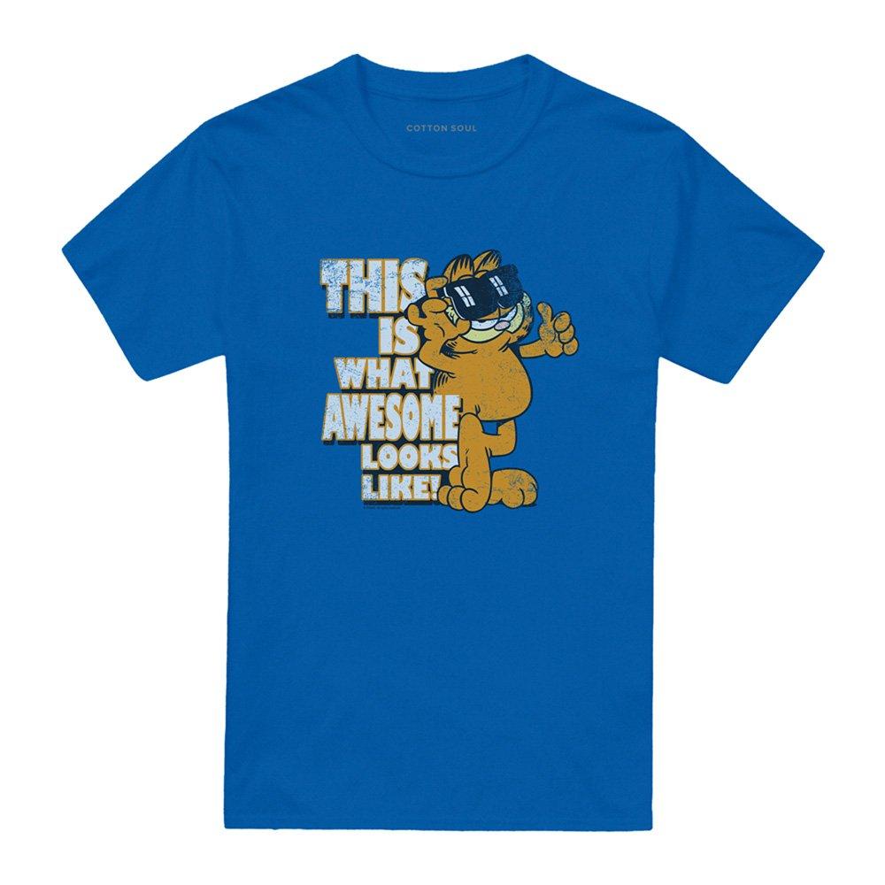 Royal - Garfield - Garfield Awesome Unisex T Shirt Royal Blue - 4