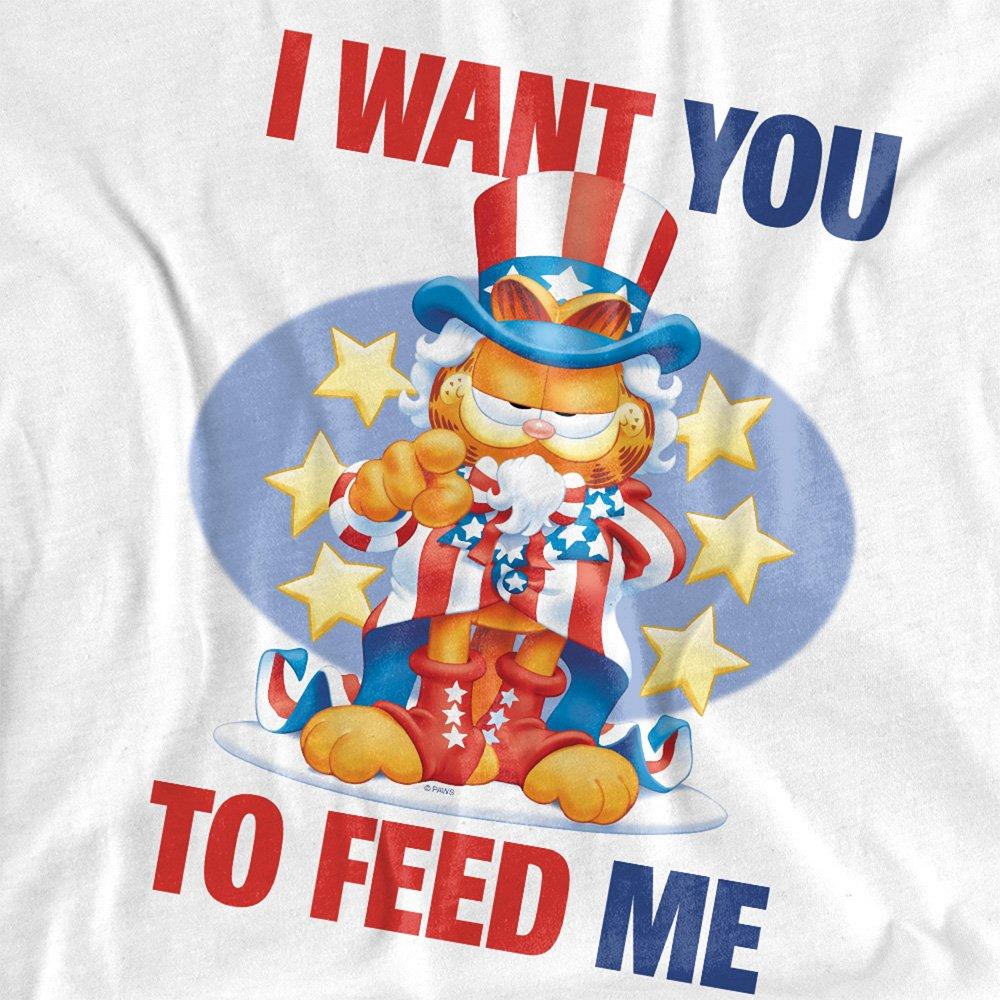White - Garfield - Garfield I Want You Unisex T Shirt White - 2