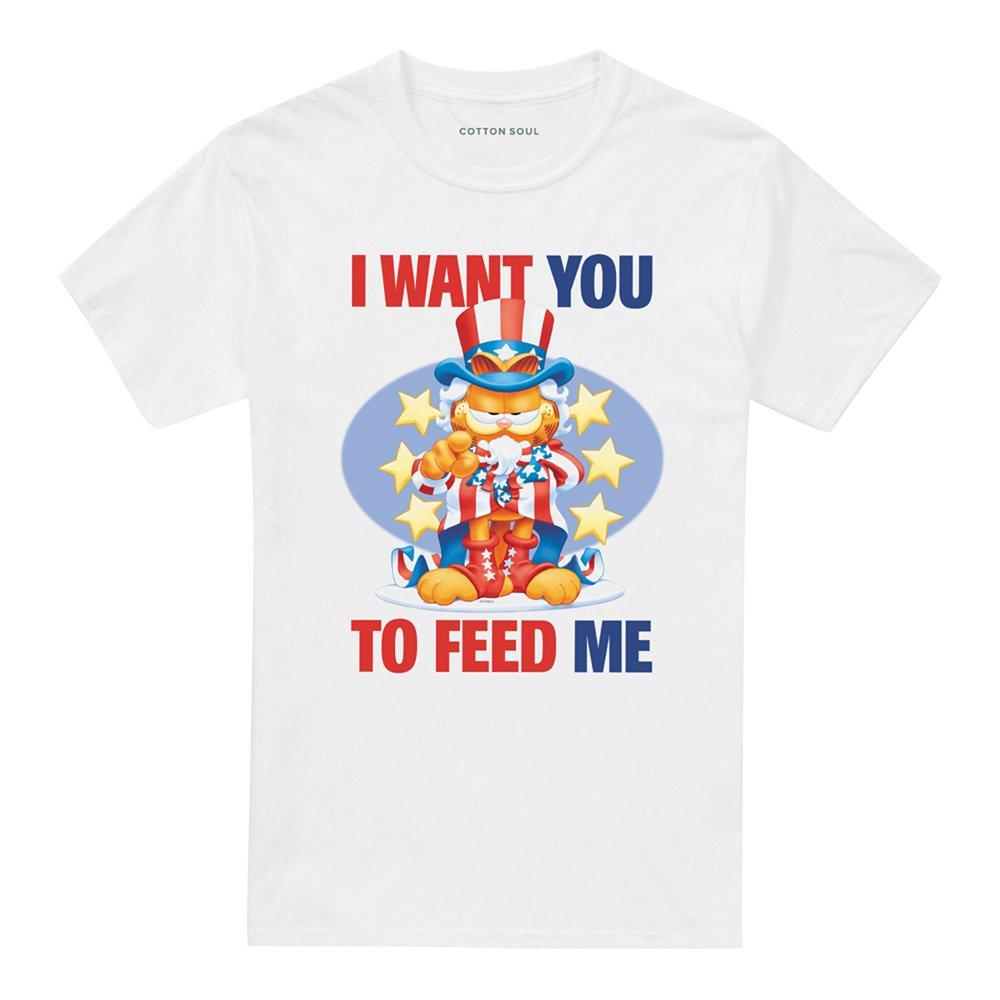 White - Garfield - Garfield I Want You Unisex T Shirt White - 4