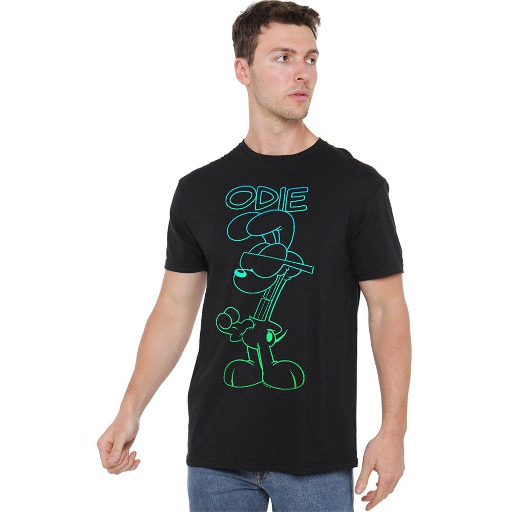 Black - Garfield - Garfield Hotshot Odie T Shirt Black - 1