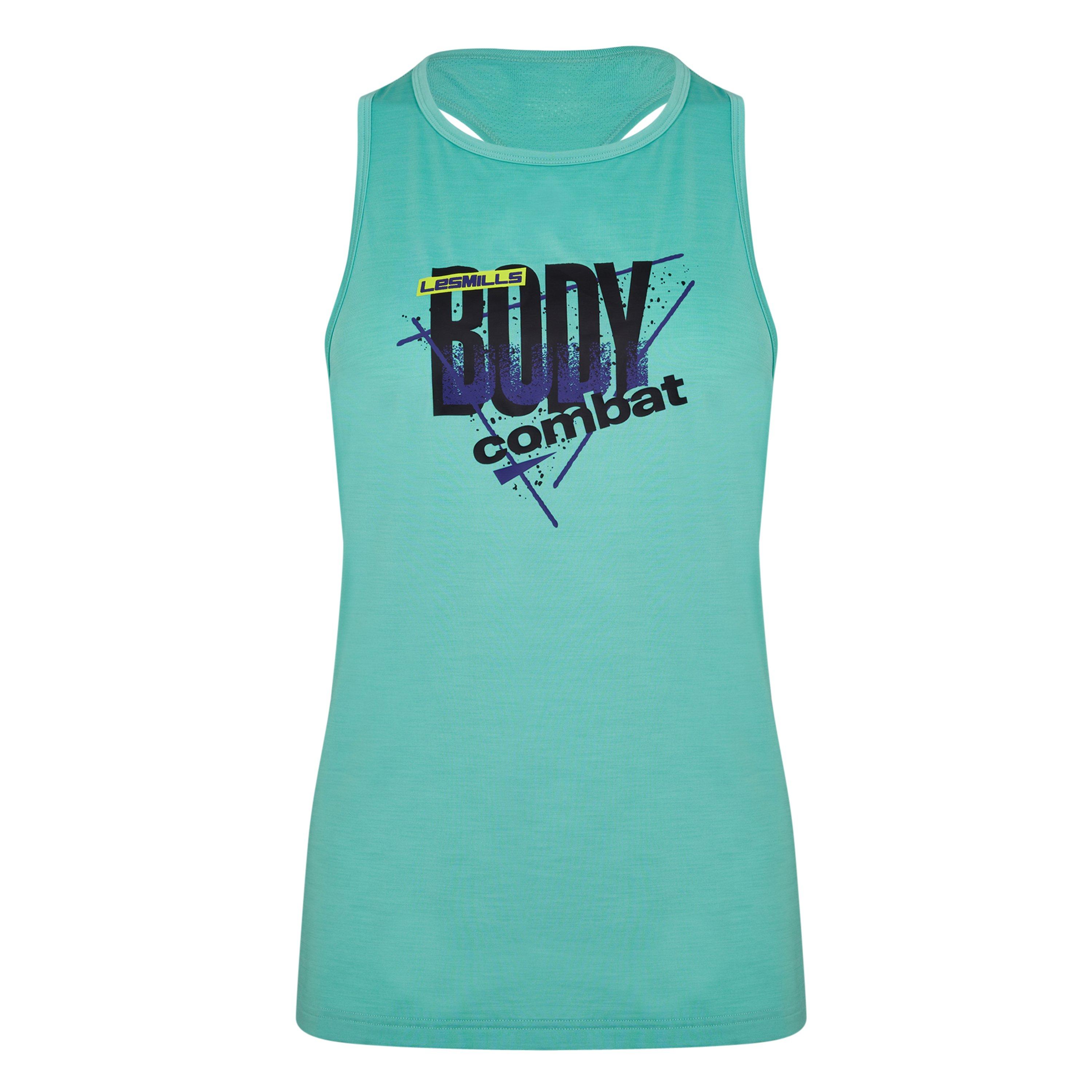 Seclte - Reebok - Women's Les Mills Bodycombat Activchill Graphic Performance Gym Vest - 1