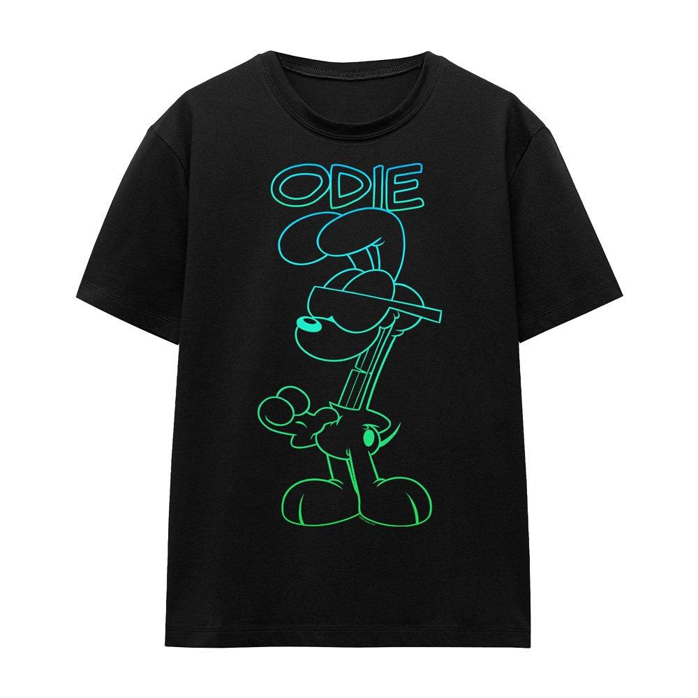 Black - Garfield - Garfield Hotshot Odie T-Shirt Black - 4