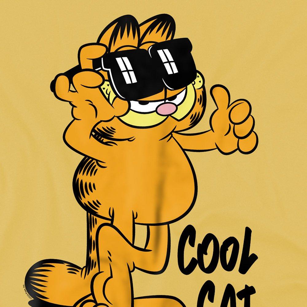 Light Blue - Garfield - Garfield Cool Cat T Shirt Light Blue - 2