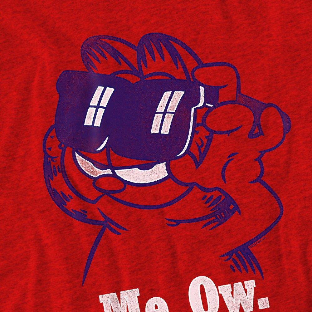 Red - Garfield - Garfield Deal With ItT Shirt Red - 2