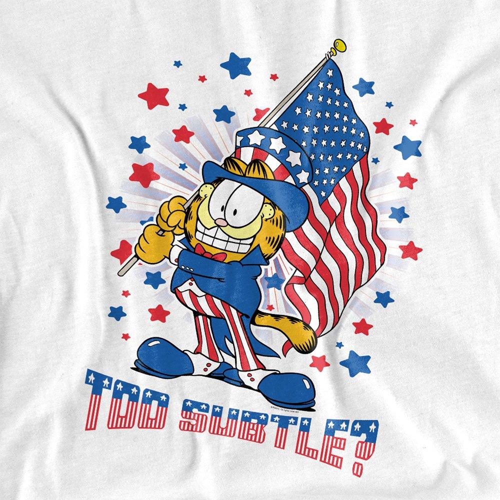 White - Garfield - Garfield Subtle Unisex T Shirt White - 2