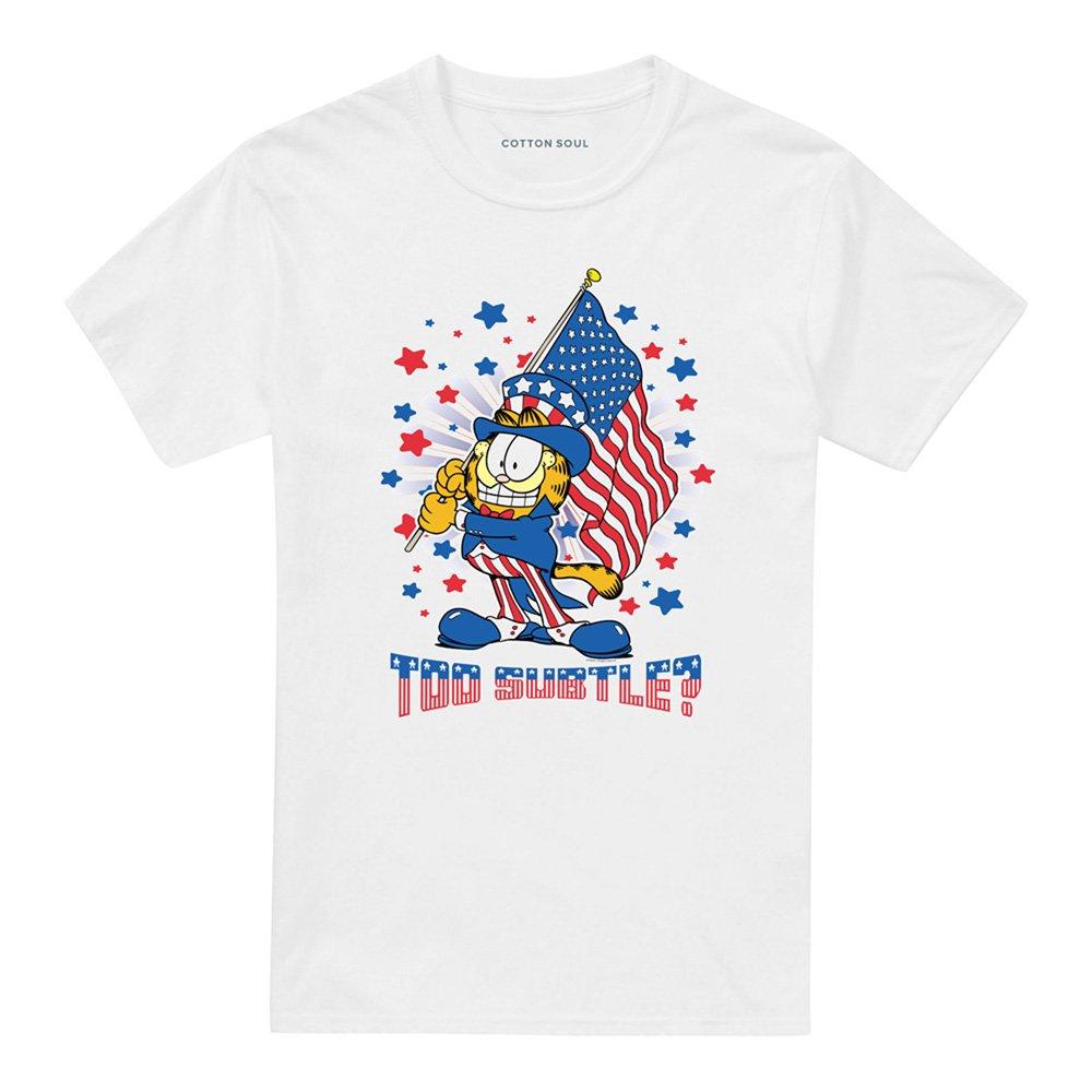 White - Garfield - Garfield Subtle Unisex T Shirt White - 4