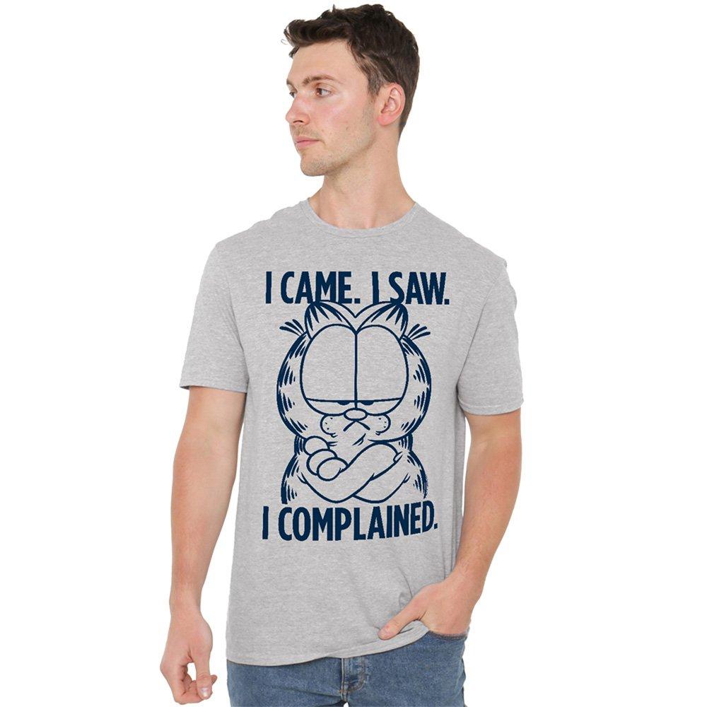 Grey - Garfield - Garfield I Complained T Shirt Athletic Heather - 1