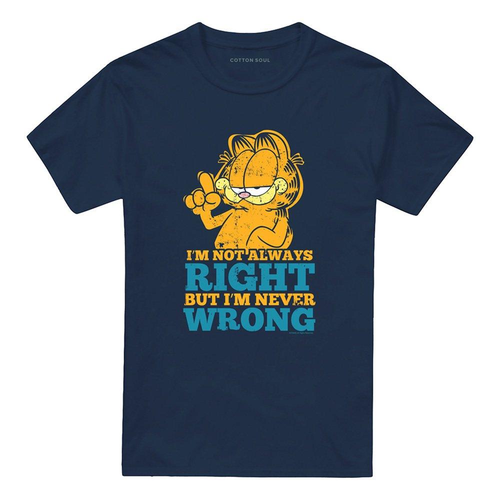 Navy - Garfield - Garfield Never Wrong T Shirt Navy - 4