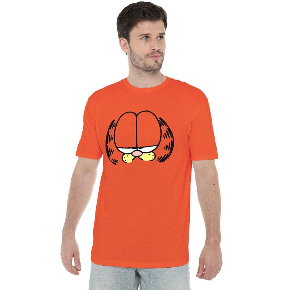 Orange - Garfield - Garfield Big Head T Shirt Orange - 1