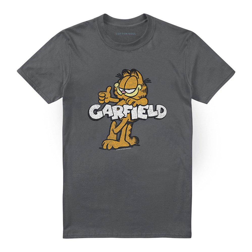 Charcoal - Garfield - Garfield Retro Garf T-Shirt  Charcoal - 4