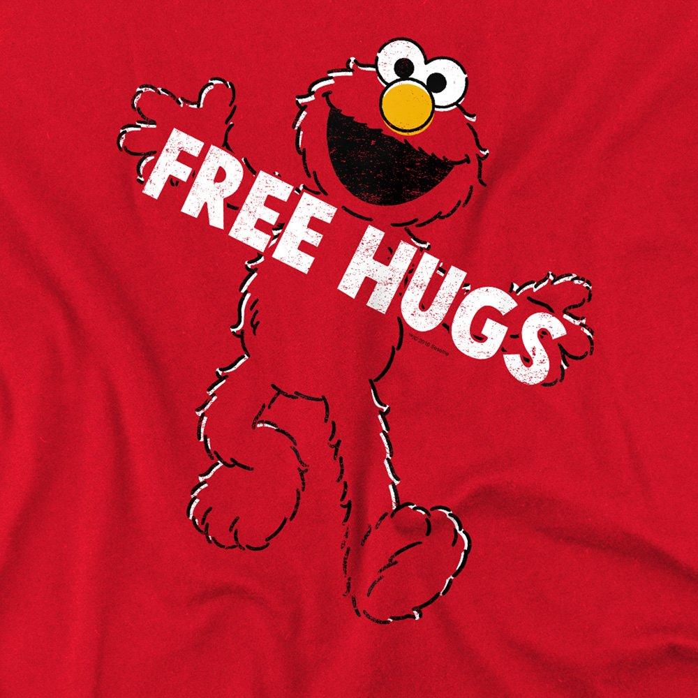 Red - Sesame Street - Sesame Street Free Hugs T Shirt Red - 2