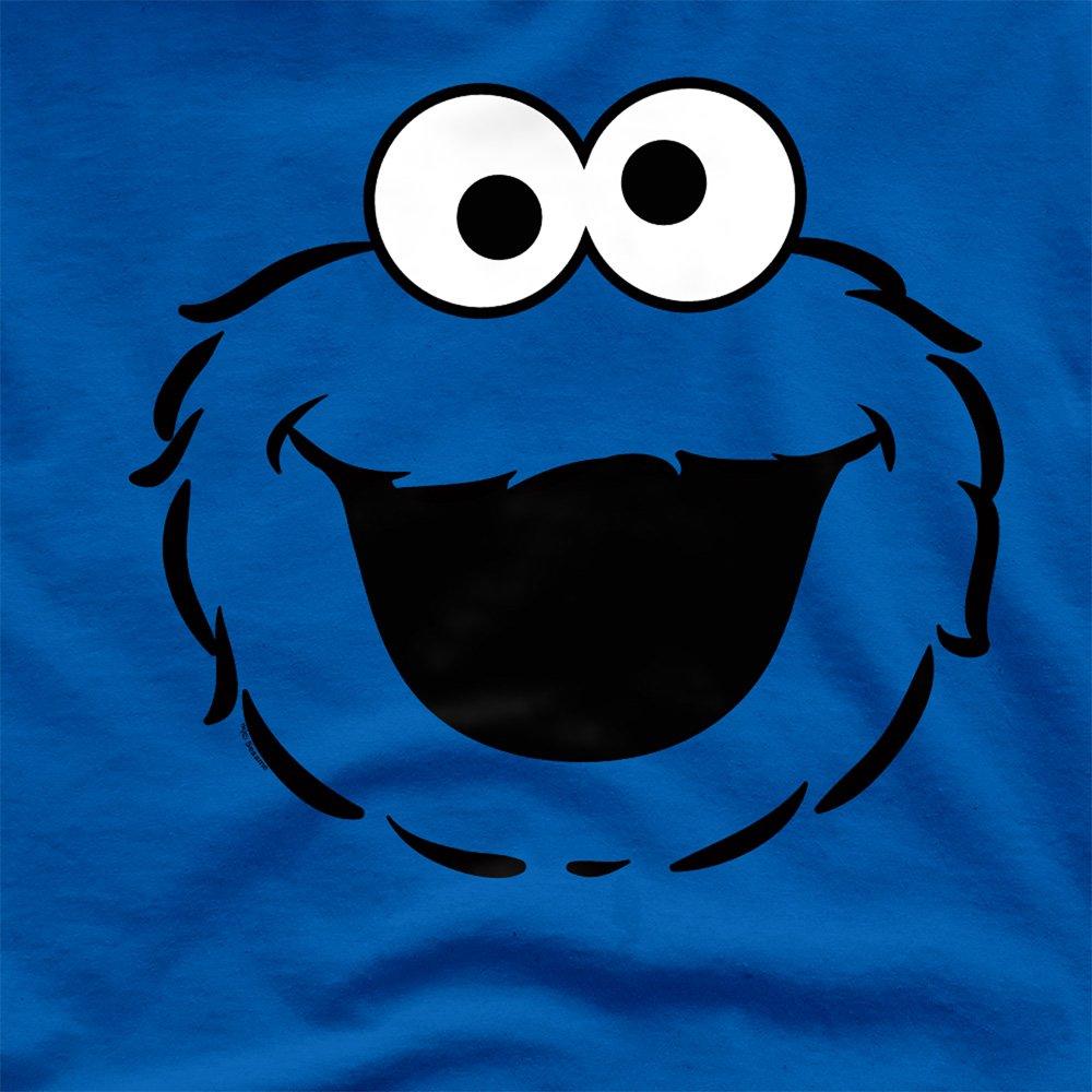 Royal - Sesame Street - Sesame Street Cookie Monster Full Face T Shirt Ro - 2