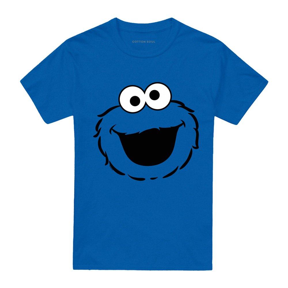 Royal - Sesame Street - Sesame Street Cookie Monster Full Face T Shirt Ro - 4