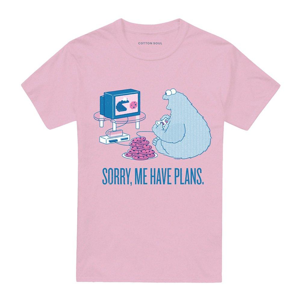 Pink - Sesame Street - Sesame Street Cookie Monster Me Have Plans T Shirt - 4