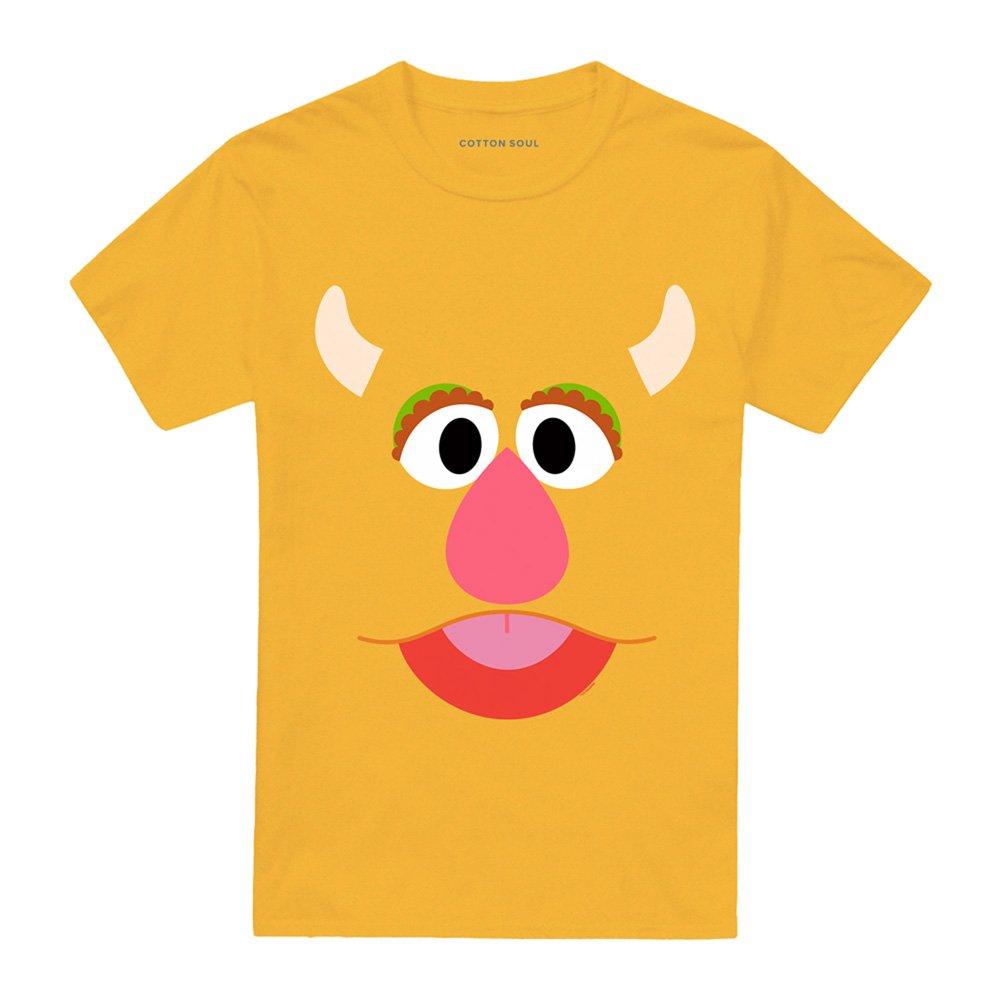 Gold - Sesame Street - Sesame Street Freddy Face T Shirt Gold - 4