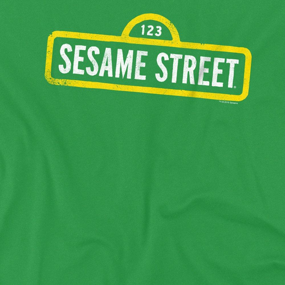 Green - Sesame Street - Sesame Street Rough Logo T Shirt Kelly Green - 2