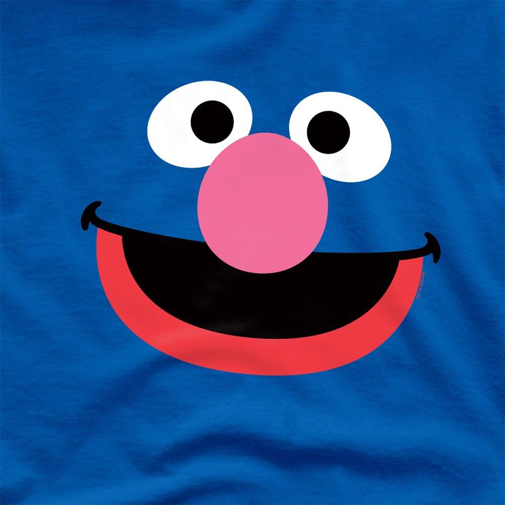 Royal - Sesame Street - Sesame Street Grover Face T Shirt Royal - 2