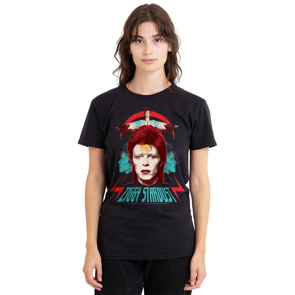 Black - David Bowie - David Bowie Ziggy Heads T-Shirt Black - 1