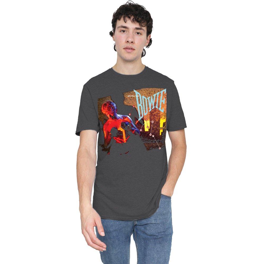 Charcoal - David Bowie - David Bowie Lets Dance-Adult Heather Black - 1