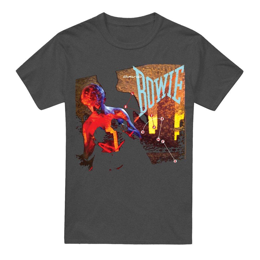 Charcoal - David Bowie - David Bowie Lets Dance-Adult Heather Black - 4