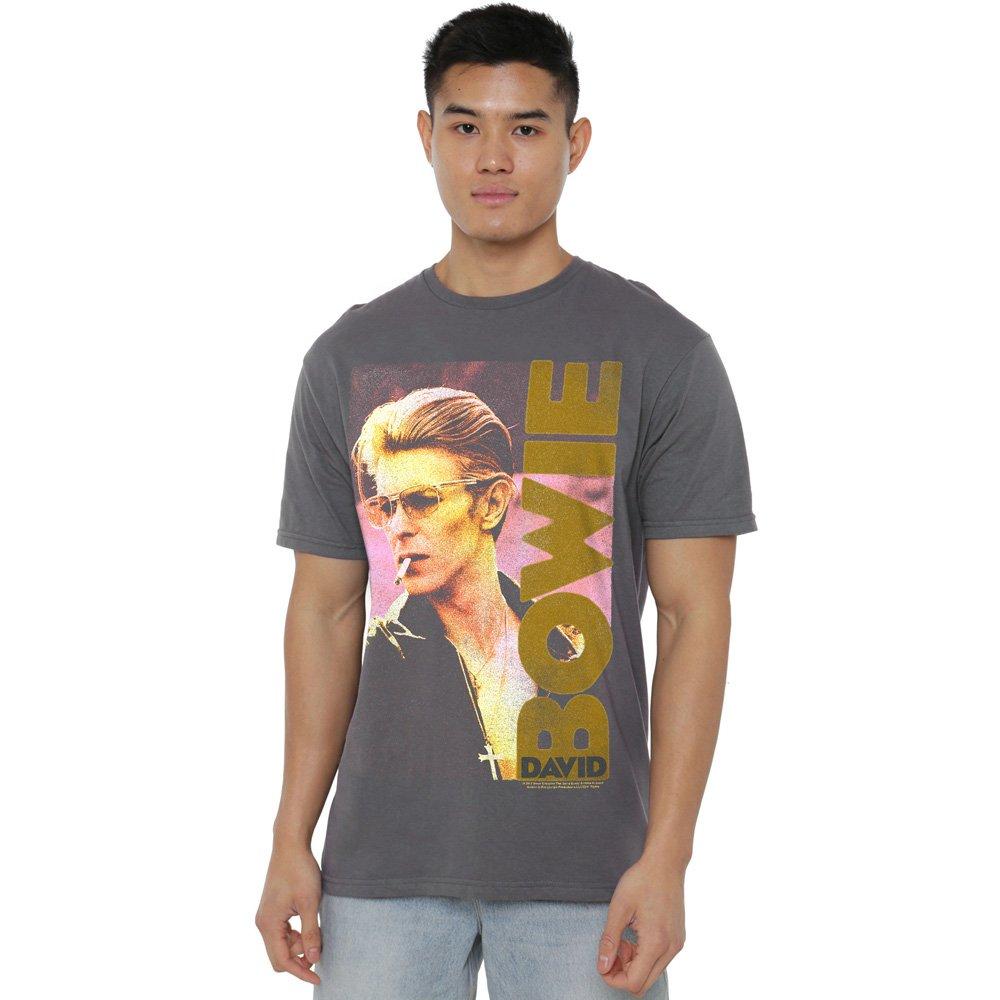 David Bowie Men's Smallokin T-Shirt Charcoal - XL