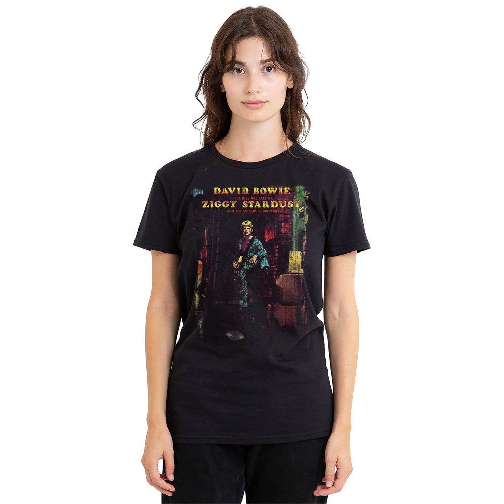 David Bowie David Bowie Ziggy Stardust Album Ladies T Shirt B