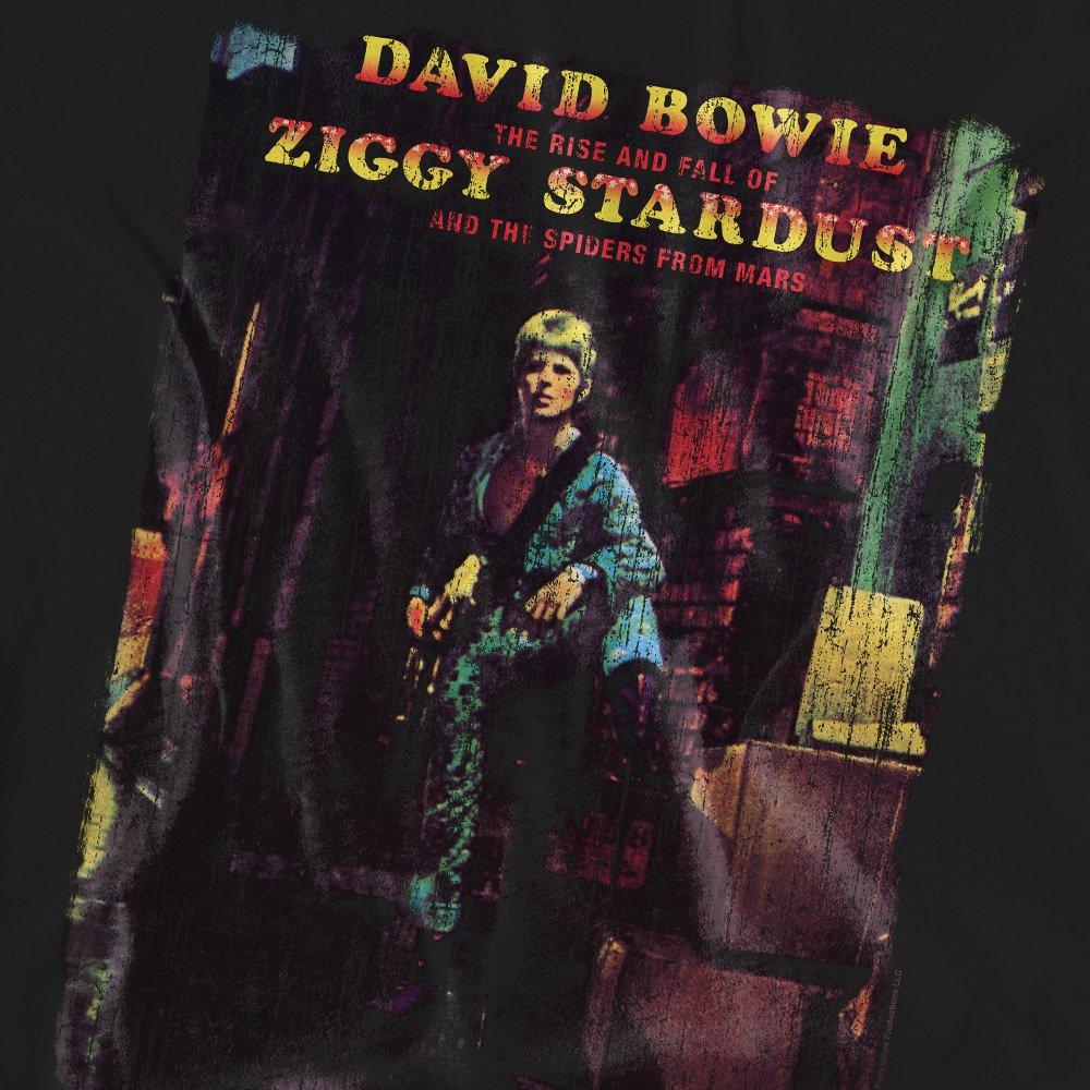 Black - David Bowie - David Bowie Ziggy Stardust Album Ladies T Shirt B - 2