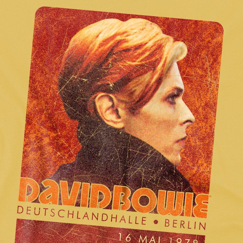 Yellow - David Bowie - David Bowie Stage Tour Berlin 78 T-Shirt Banana - 2