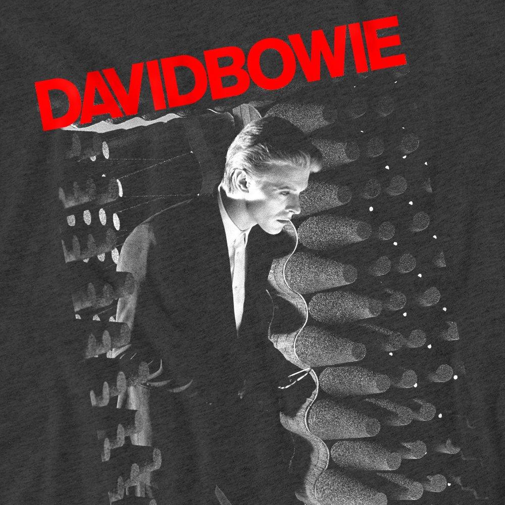Charcoal - David Bowie - David Bowie Station To Station T-Shirt Charcoal - 2