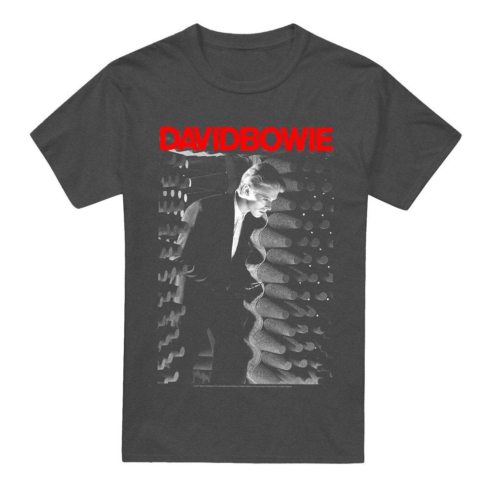 Charcoal - David Bowie - David Bowie Station To Station T-Shirt Charcoal - 4