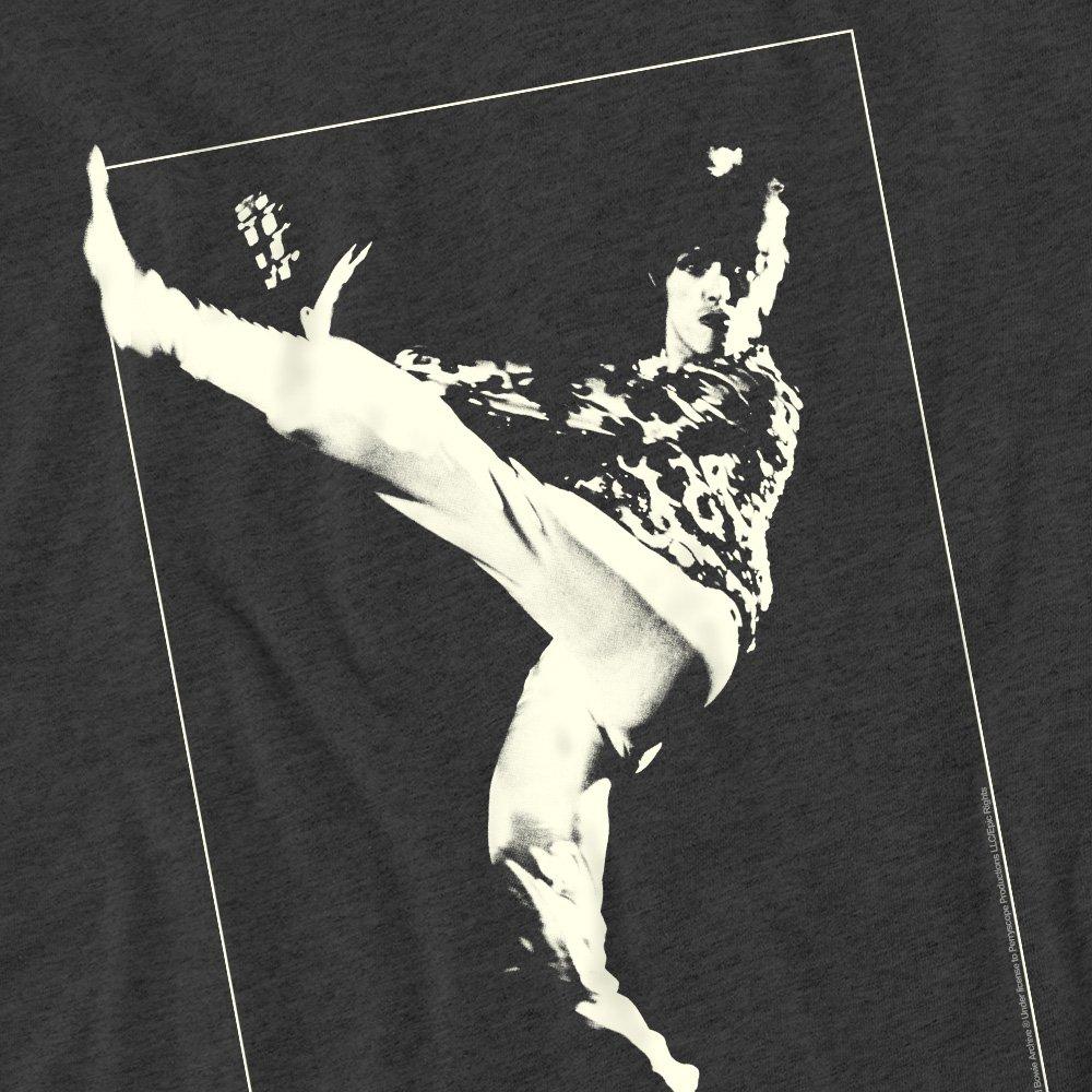 Charcoal - David Bowie - David Bowie The Man Cover T-Shirt Charcoal - 2
