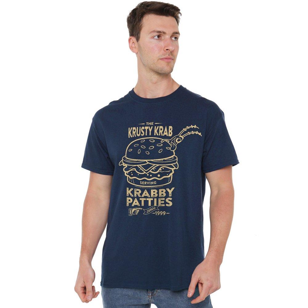 Navy - Spongebob - Spongebob Squarepants The Krusty Krab Shock Mono U - 1
