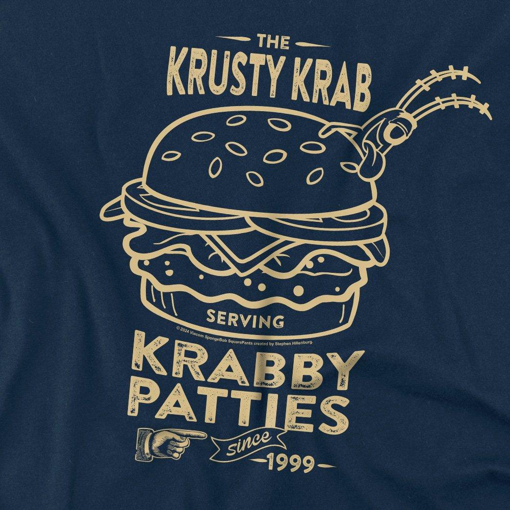 Navy - Spongebob - Spongebob Squarepants The Krusty Krab Shock Mono U - 2