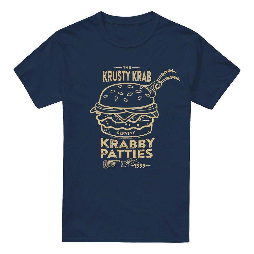 Navy - Spongebob - Spongebob Squarepants The Krusty Krab Shock Mono U - 4